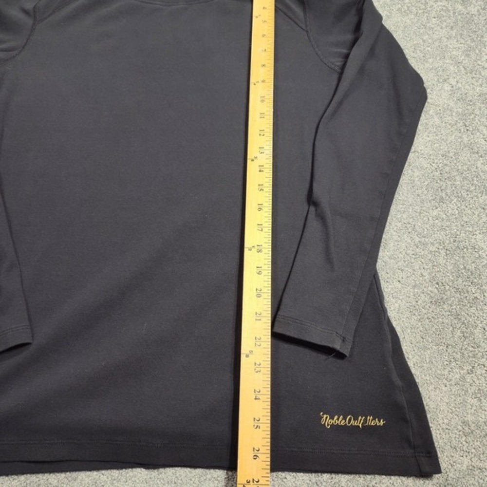 Noble‎ Outfitters Long Sleeve Performance Top Black Moisture Wicking Women's L - Picture 10 of 10